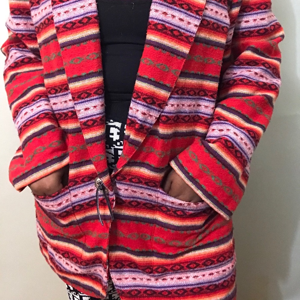 Navajo Print Blazer/Jacket